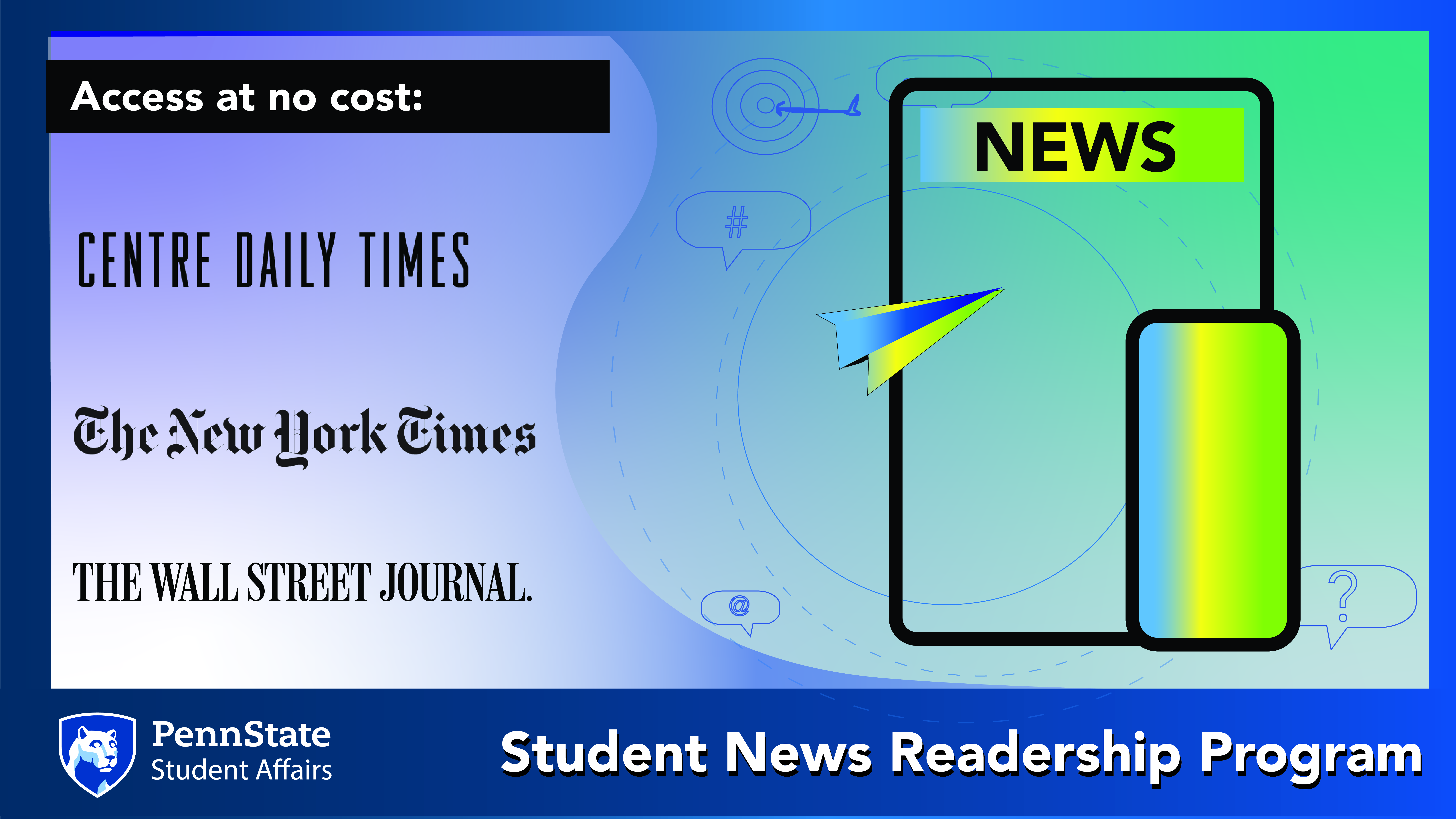 Penn State Student News Readership Program offers access to the Centre Daily Times