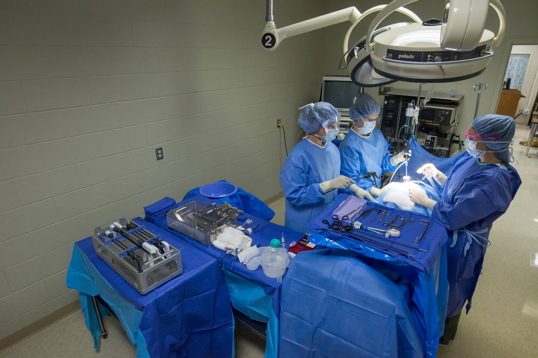 Surgical Technology students at Penn College