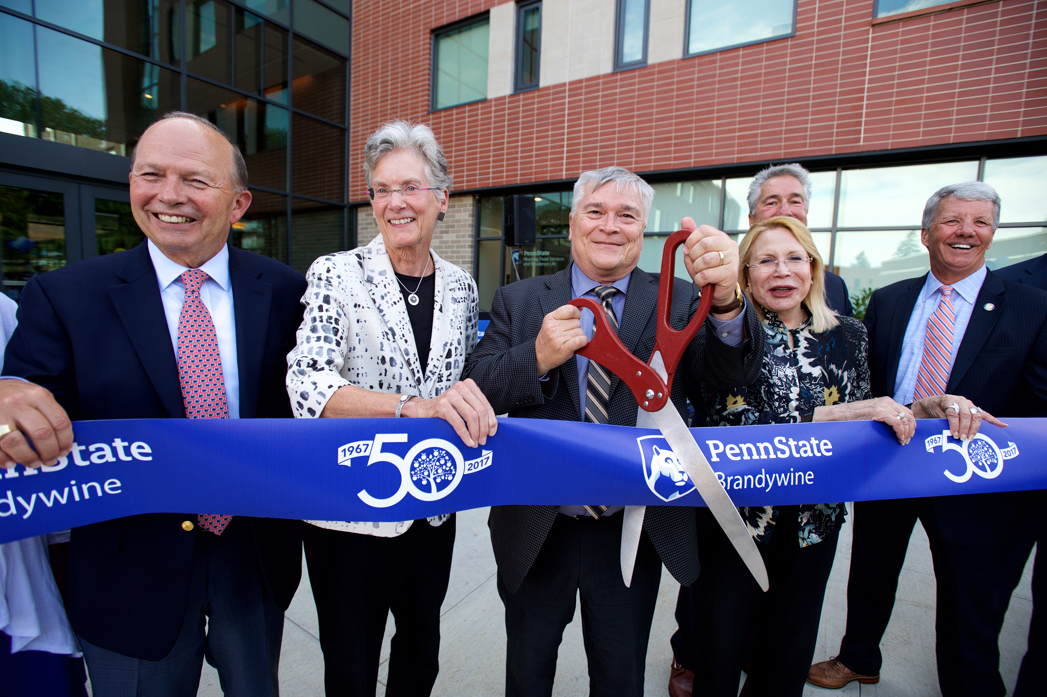 Penn State Brandywine ribbon cutting