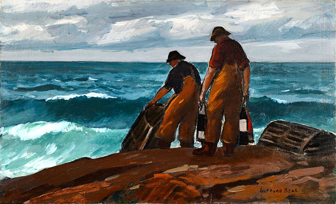 Gifford Beal, "After the Storm," c. 1930, oil on canvas. Purchased with funds provided by the Friends of the Palmer Museum of Art, 2014.22.