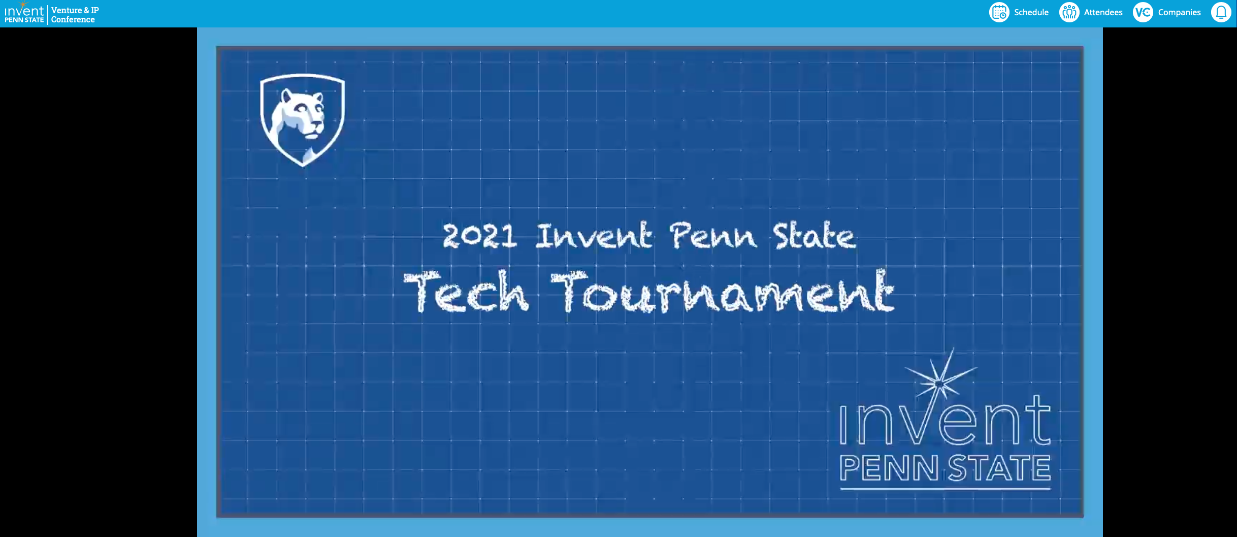 2021 Invent Penn State Tech Tournament Intro Slide