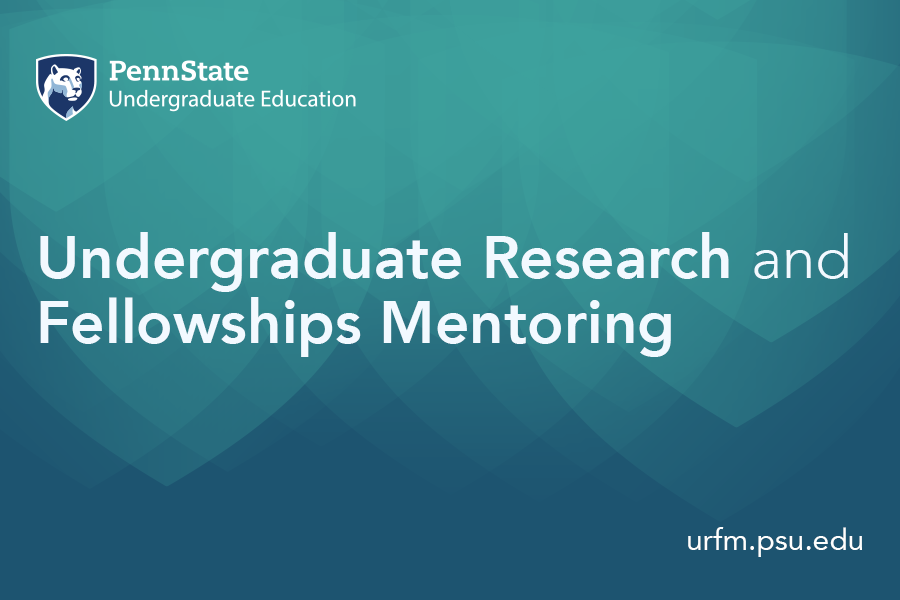 Undergraduate Research and Fellowships Mentoring