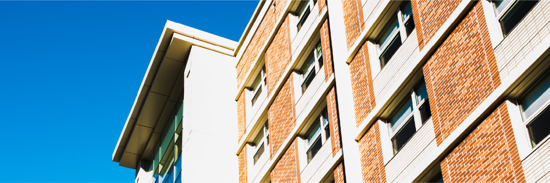 Residence hall in the East living area on the University Park campus