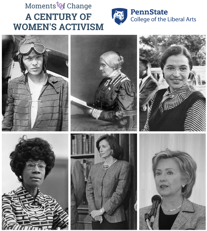 College of the Liberal Arts Women's Activism Theme