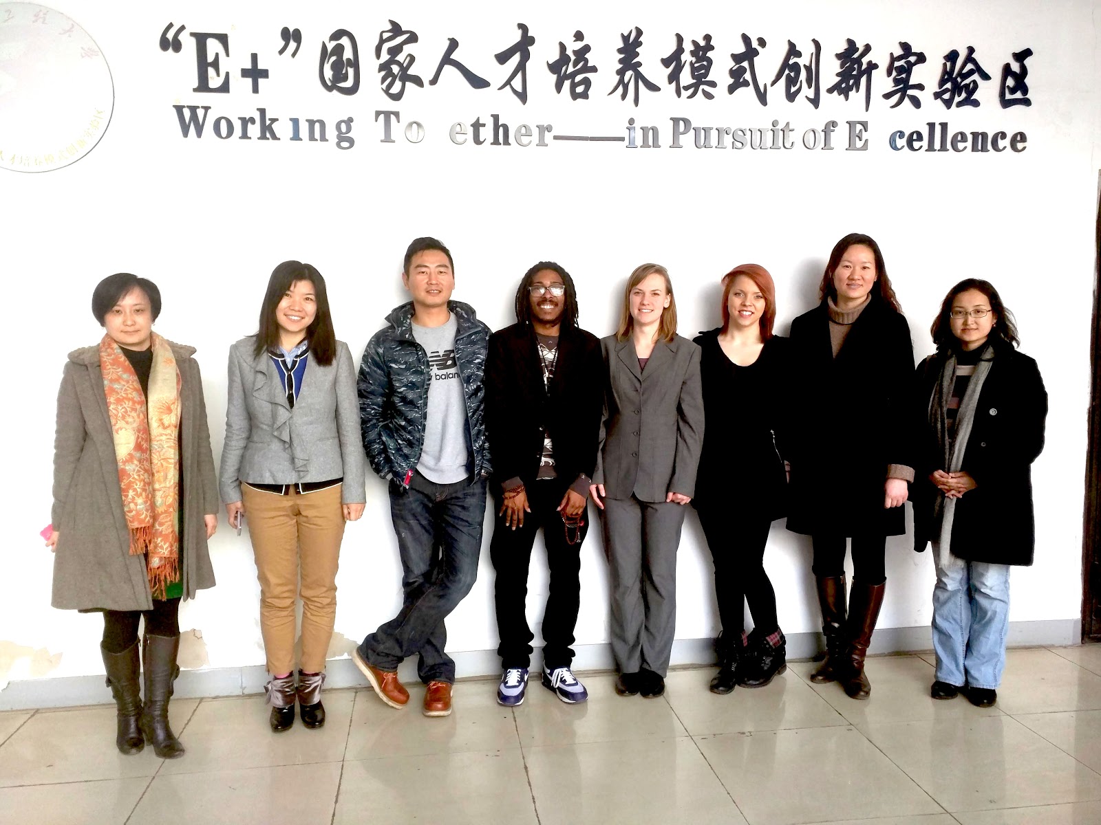 2015 World in Conversation staff visits Wushan, China