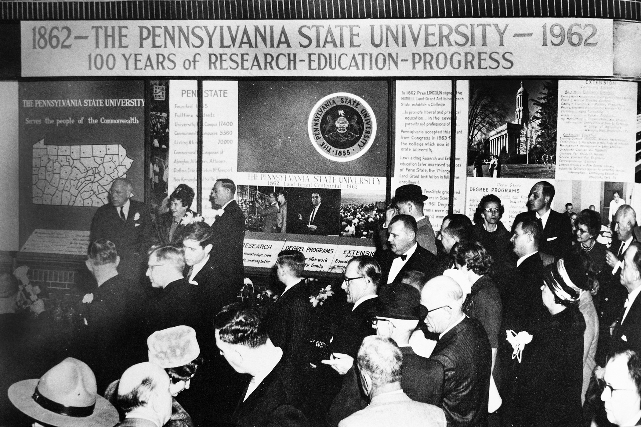 Penn State 1962 exhibit at the PA Farm Show