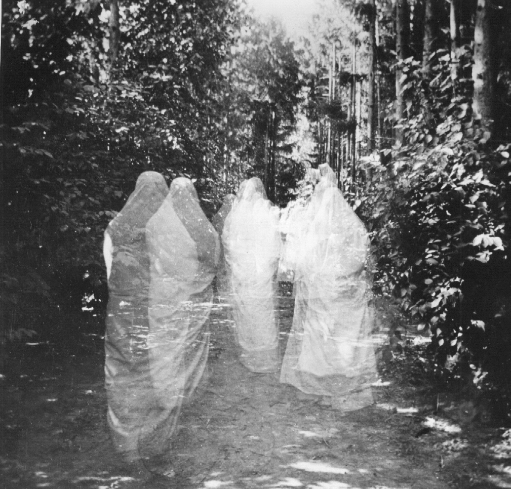 Fake photo of ghosts