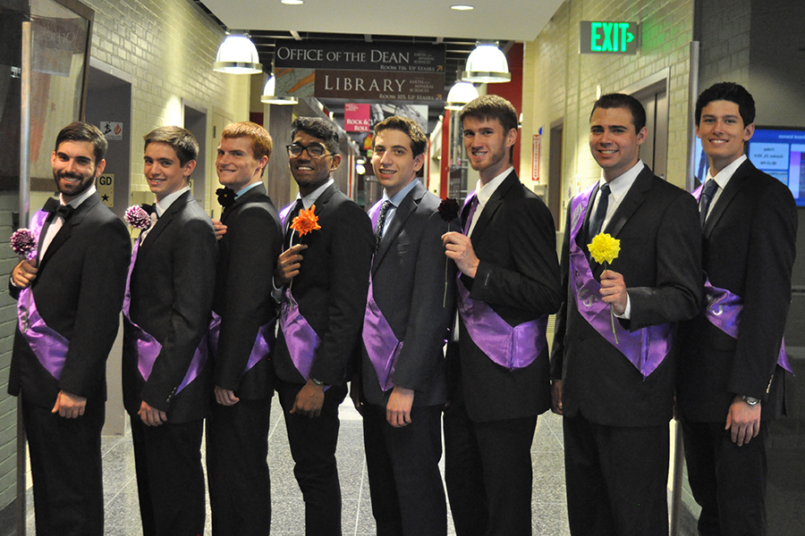 Mr. EMS pageant competitors