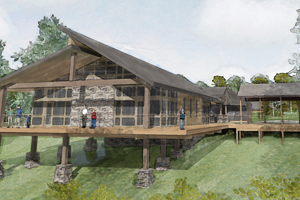 Shaver's Creek Environmental Center expansion rendering