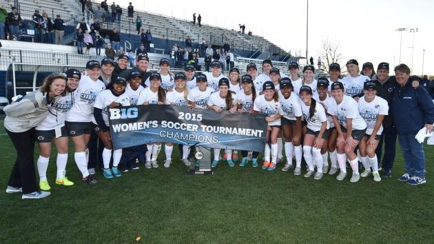 Women's Soccer Captures Sixth Big Ten Tournament Title | Penn State ...