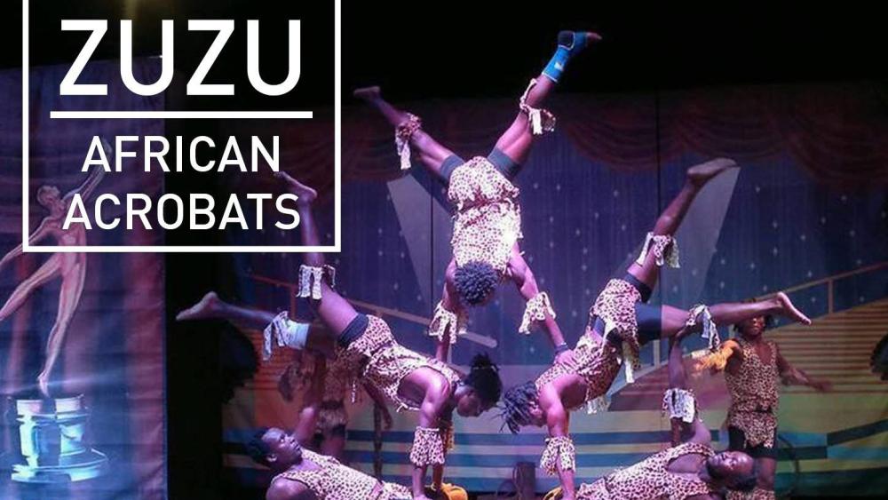Zuzu African Acrobats provide a taste of African history through