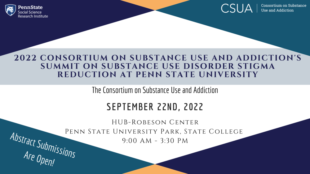 Consortium on Substance Use and Addiction to host Stigma Reduction ...