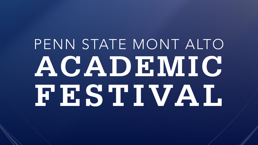 Penn State Mont Alto students present research during Academic Festival