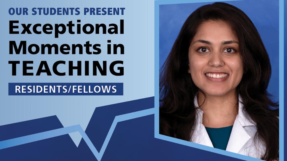 Neurology resident Srinivasan recognized for exceptional teaching - Pennsylvania State University