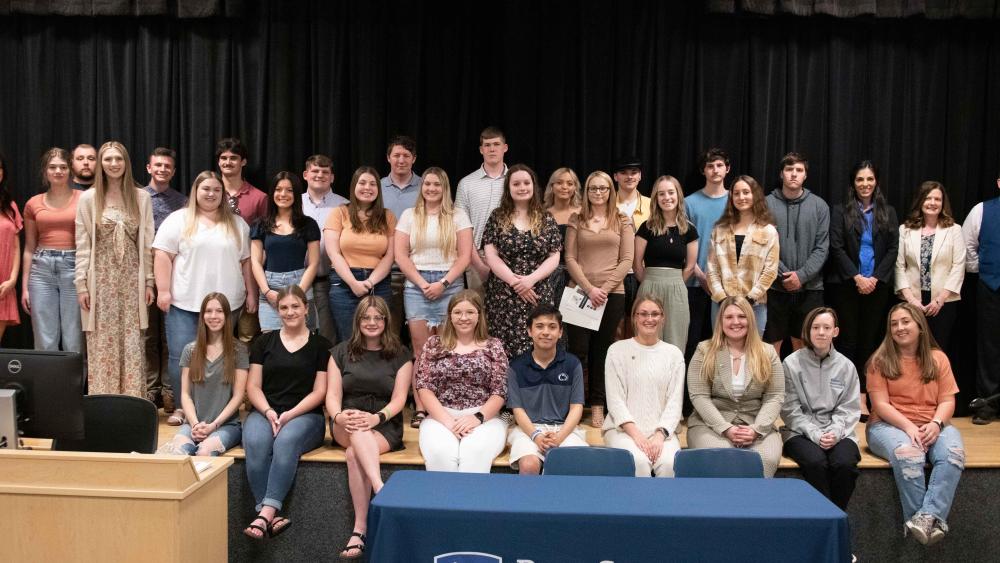 Penn State Fayette holds 2023 Pi Sigma Phi induction ceremony Penn