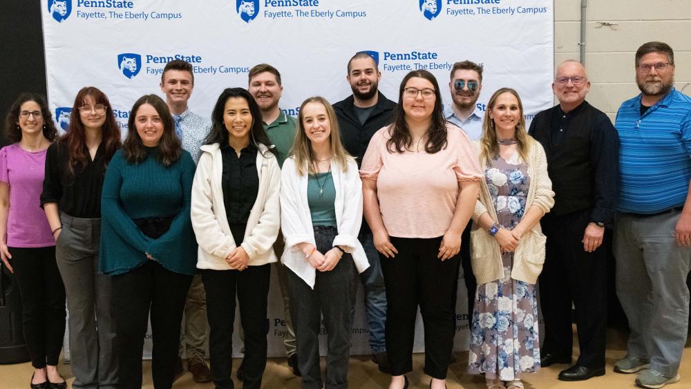 Penn State Fayette celebrates student research projects at Spring