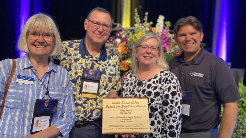 Penn State Master Gardeners Honored Internationally For Bee Monitoring ...