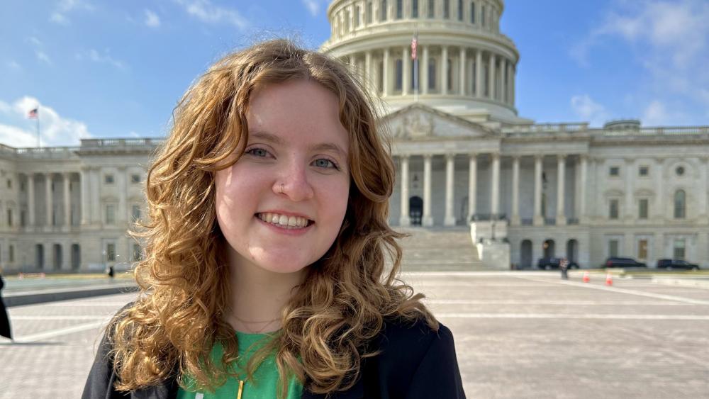 First Dr. Frank Ahern Student Award winner finds purpose in service