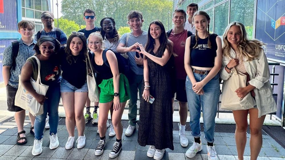 Liberal Arts students study abroad for immersive two months in France ...