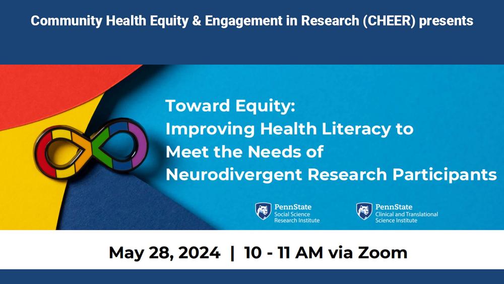 Working Towards Equity: Enhancing Health Literacy for Neurodivergent Research Participants