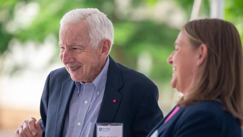 Heard on campus Renowned chemist Stephen Benkovic Penn State University