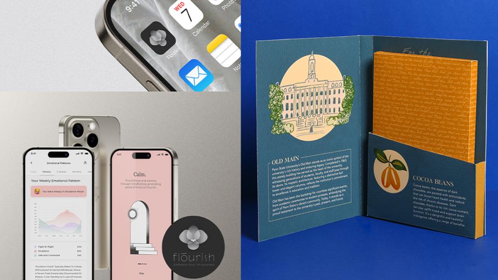 Stuckeman graphic design students win multiple national design awards