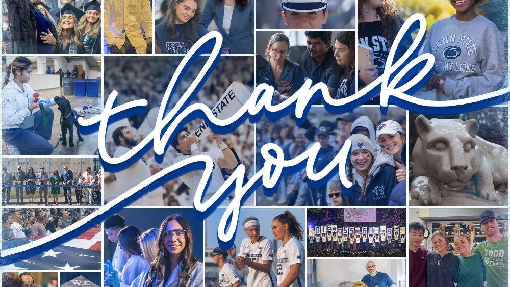 A Note from Neeli: Thank you to the Penn State community | Penn State ...
