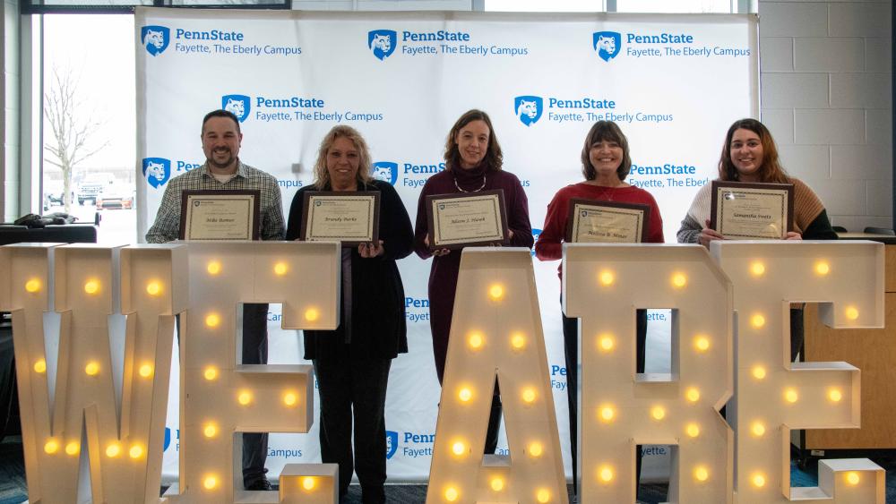 Penn State Fayette honors faculty and staff at annual recognition ...