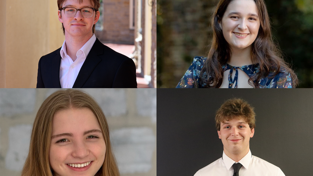 Four Penn State undergraduates earn Goldwater Scholarships