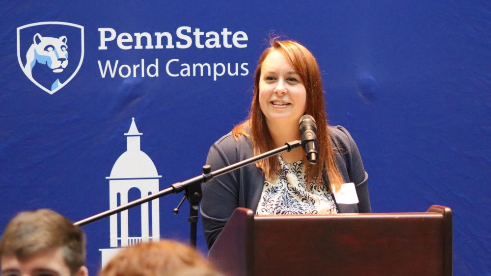 Penn State World Campus students recognized with awards for leadership Penn State World Campus students recognized with awards for leadership