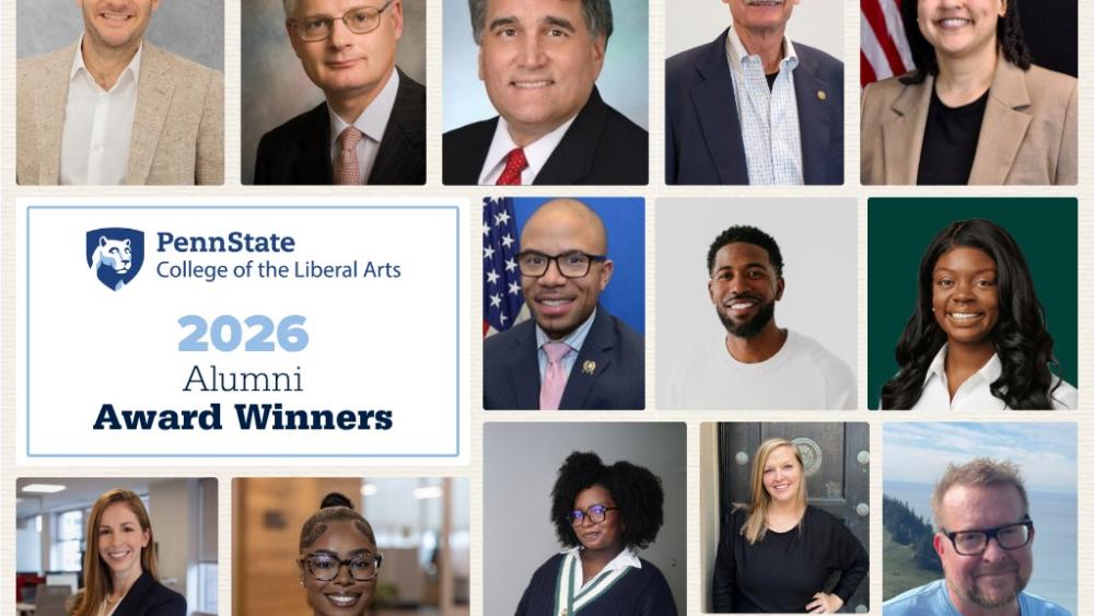 College of the Liberal Arts celebrates 13 honorees at 2026 alumni ...