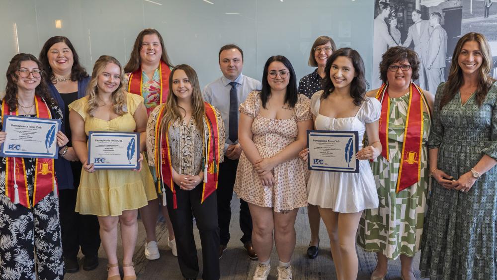 Penn State Scranton Corporate Communication students recognized for achievements