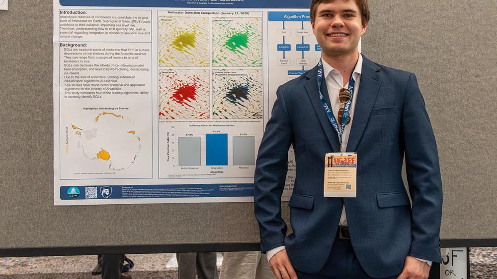 Kevin Rees Geography Geography undergraduate researches satellite estimates of Antarctic ...