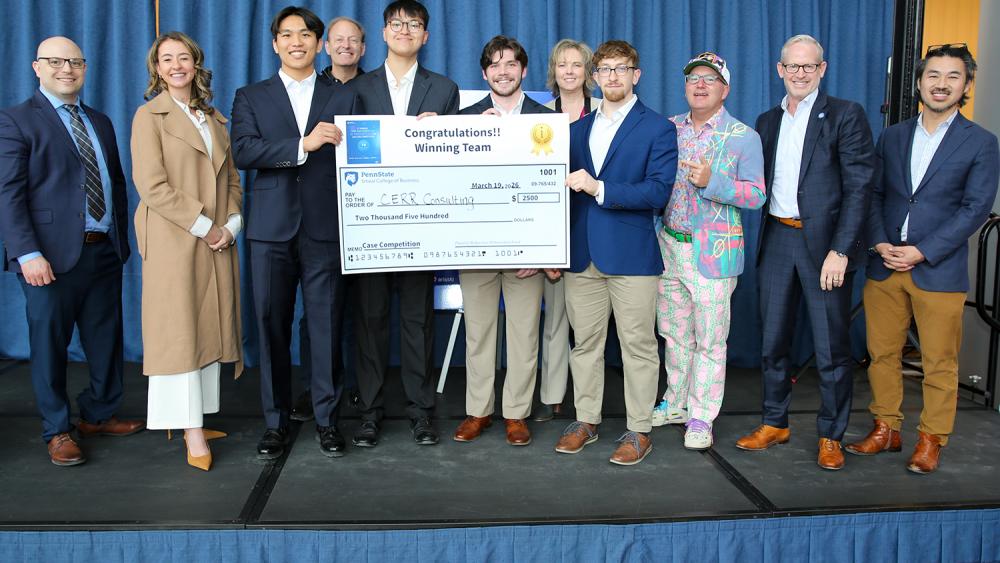 Penn State Smeal AI case competition shows leap from ideas to working prototypes