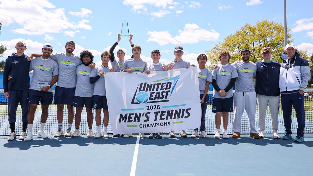 Harrisburg men’s tennis wins third straight conference title