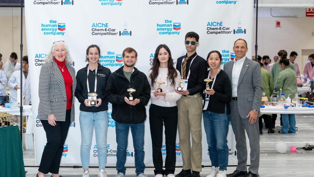 Penn State Chem-E-Car earns regional award, qualifies for global competition