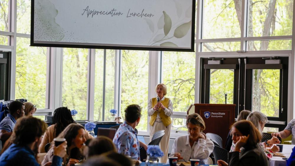Brandywine hosts annual faculty and staff awards luncheon