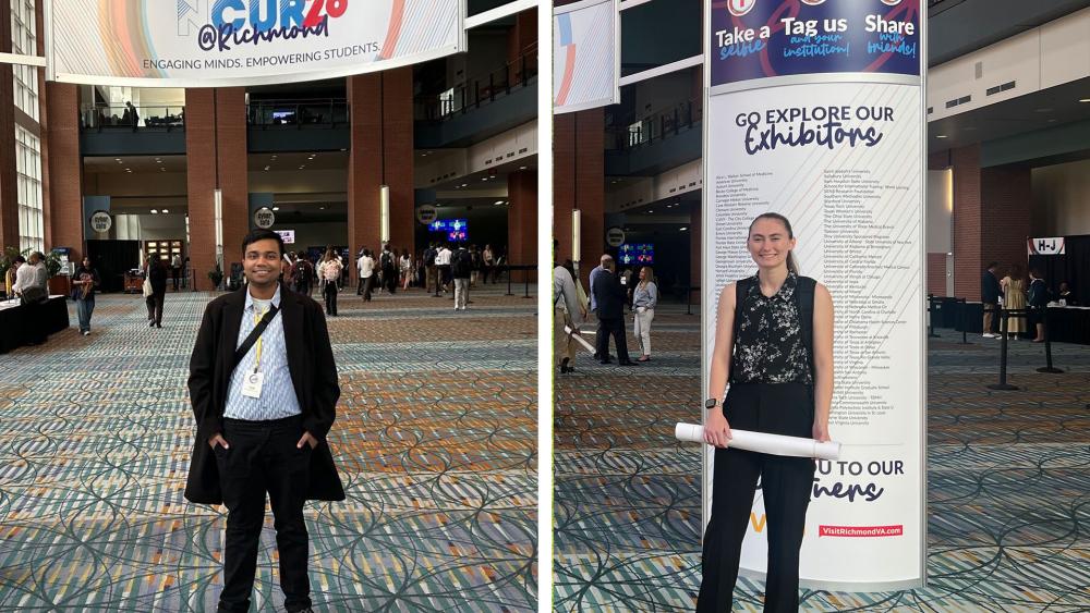 Recent Abington graduates present AI research at national conference