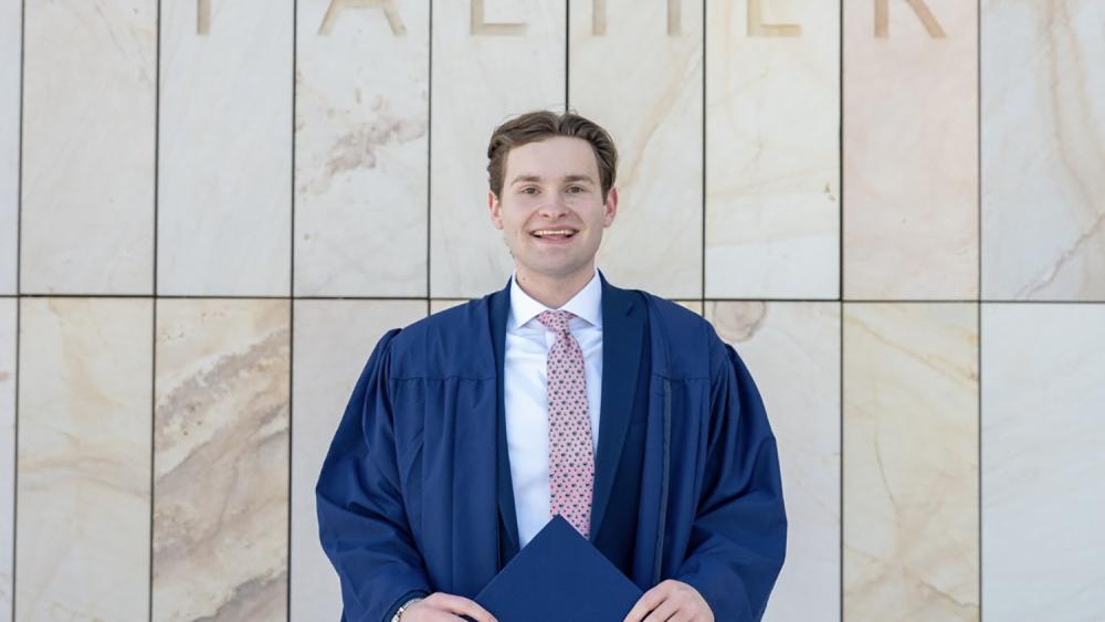New graduate makes philanthropic gift to Penn State Smeal College of Business