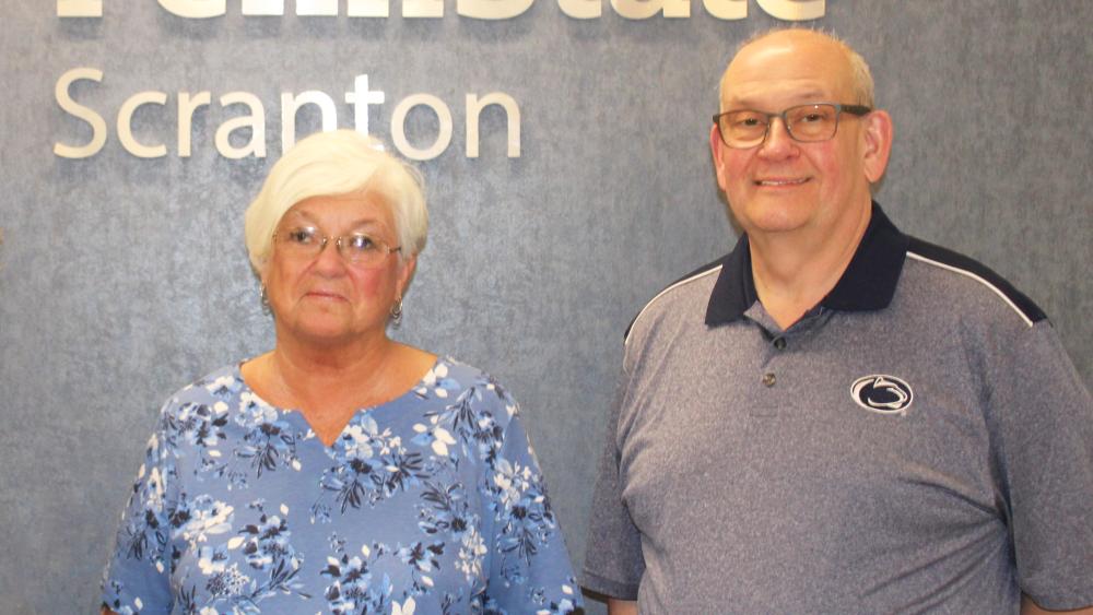 Scranton alumnus Ed Lucy honors former mentor and professor Richard F. Dempsey