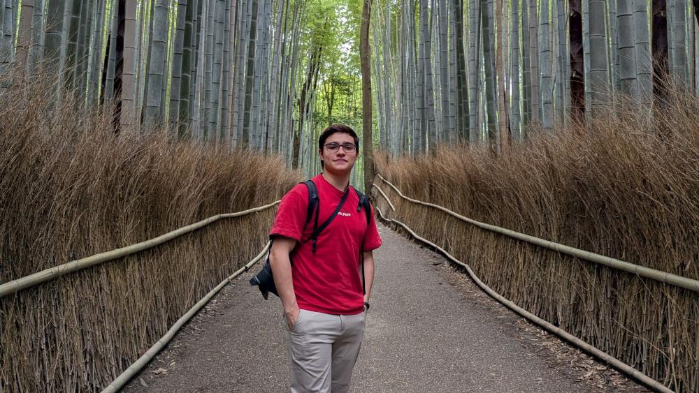 Undergraduate Matias Moreno earns competitive Astronaut and Udall scholarships