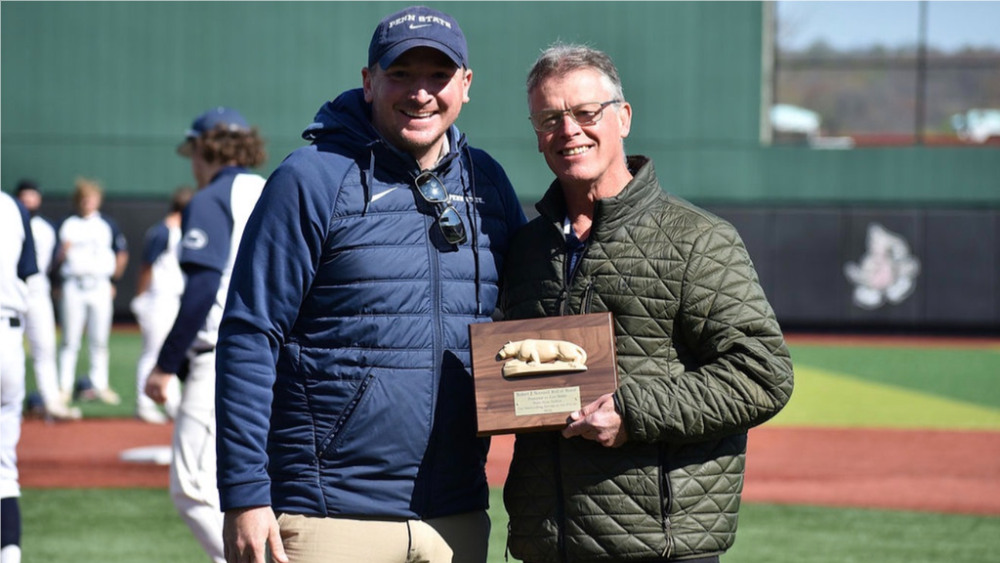 Penn State DuBois Athletic Director Ken Nellis honored with Scannell Award