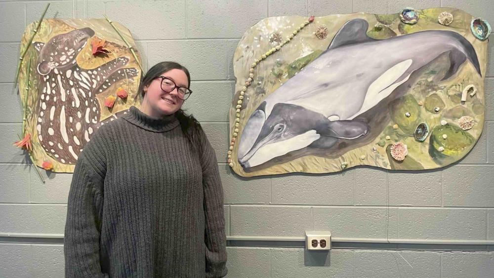 Penn State Abington artist's research-driven work wins Smith award