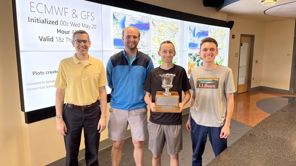 Penn State meteorologists forecast back to the top in national WxChallenge