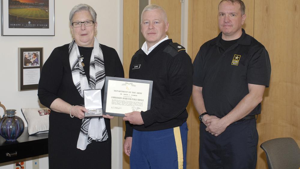 President Gilmour’s public service prompts prestigious Army award ...