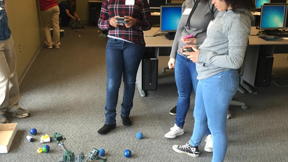 Middle school girls explore STEM-related fields at Math Options Career ...