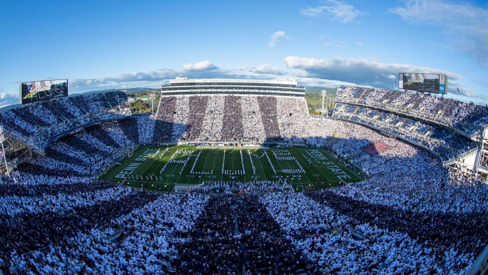 Marching into history: 45th anniversary of women in the Penn State Blue ...