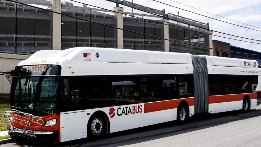 CATA introduces new higher-capacity buses to Blue Loop campus route ...