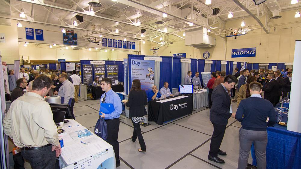 Employers vie for Penn College students at career fair Penn State