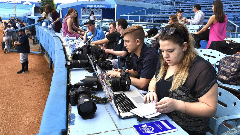 Alumni to support students, sports journalism program on Curley Center